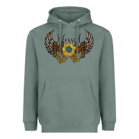 Sage blessed mom Heavyweight Hoodie - SublimationCraftShop