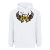 White blessed mom Heavyweight Hoodie - SublimationCraftShop