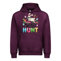 Mauve Wine on the hunt easter Urban Hoodie - MaliasSmallBusiness