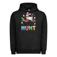 Pigment Black on the hunt easter Urban Hoodie - MaliasSmallBusiness
