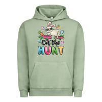 Pigment Oil Green on the hunt easter Urban Hoodie - MaliasSmallBusiness