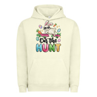 Pigment Pistachio on the hunt easter Urban Hoodie - MaliasSmallBusiness