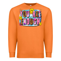 Carrot you are enough Premium Sweatshirt - JahusDesignShop