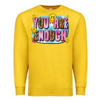 Lemon you are enough Premium Sweatshirt - JahusDesignShop