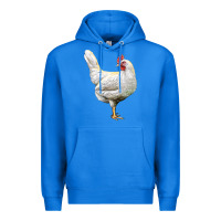 True Royal leghorn chicken Premium Hoodie - LillyAllenDesigns