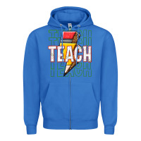 True Royal teach Zipper Hoodie - texasbilliewilder