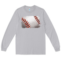 Moon Dust baseball brushstroke Long Sleeve Tee - RanaPortraitStore