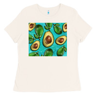 Bone avacadoblue tumbler Ladies Tee - BarkalooDesign
