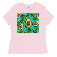 Bubblegum Pink avacadoblue tumbler Ladies Tee - BarkalooDesign
