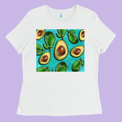 Avacadoblue Tumbler Ladies Tee Designed By Barkaloodesign