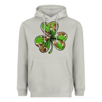Moon Dust Cowhide leopard shamrock 4th of july Heavyweight Hoodie - Neo Western