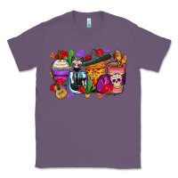Lavender day of the dead coffee cups Classic Tee - Zillion Design Studio