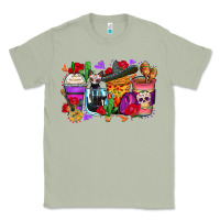 Matcha day of the dead coffee cups Classic Tee - Zillion Design Studio