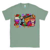 Sage day of the dead coffee cups Classic Tee - Zillion Design Studio
