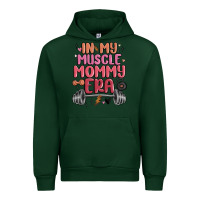 Forest Green in my muscle mommy era Urban Hoodie - MaliasSmallBusiness