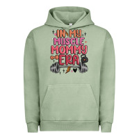 Pigment Oil Green in my muscle mommy era Urban Hoodie - MaliasSmallBusiness