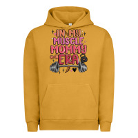 Pigment Peanut Butter in my muscle mommy era Urban Hoodie - MaliasSmallBusiness