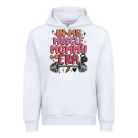 White in my muscle mommy era Urban Hoodie - MaliasSmallBusiness