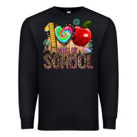 Black 100 days of school Premium Sweatshirt - AdoDesignShop