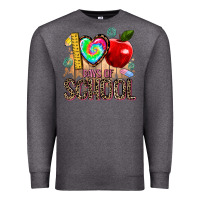 Charcoal Heather 100 days of school Premium Sweatshirt - AdoDesignShop