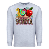 100 Days Of School Premium Sweatshirt | Teevron