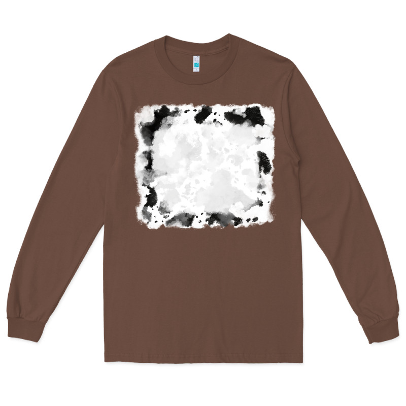 Black And White Cowhide Frames Long Sleeve Tee by RanaPortraitStore | Teevron