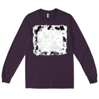 Plum black and white cowhide frames Long Sleeve Tee - RanaPortraitStore