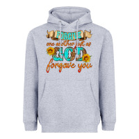 Heather Grey forgive one another just as god forgave you Heavyweight Hoodie - HRA Design Shop
