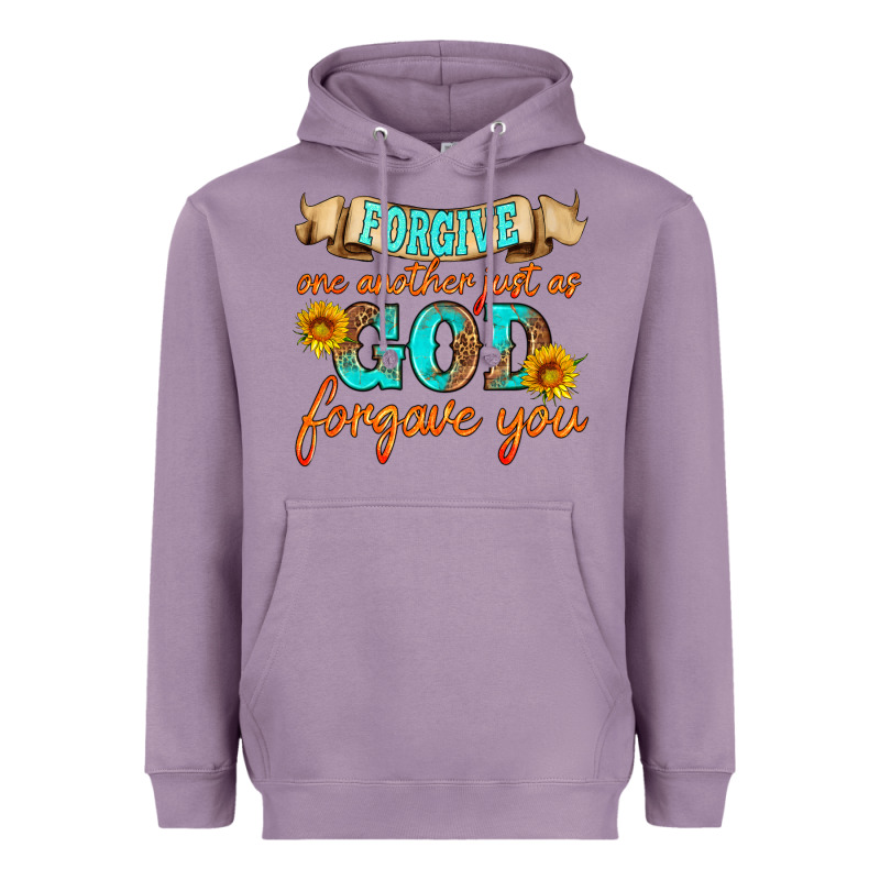 Forgive One Another Just As God Forgave You Heavyweight Hoodie by HRA Design Shop | Teevron