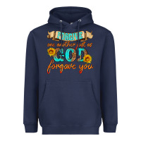 Navy forgive one another just as god forgave you Heavyweight Hoodie - HRA Design Shop
