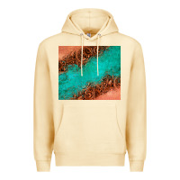 Pina Colada leather turquoise glitter tumbler Premium Hoodie - Jasminsmagicworld