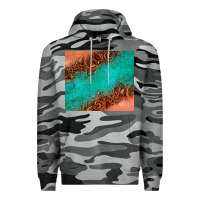 Slate Camo leather turquoise glitter tumbler Premium Hoodie - Jasminsmagicworld