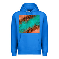 True Royal leather turquoise glitter tumbler Premium Hoodie - Jasminsmagicworld