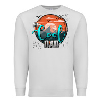 Dove Grey the cool dad Premium Sweatshirt - AdoDesignShop