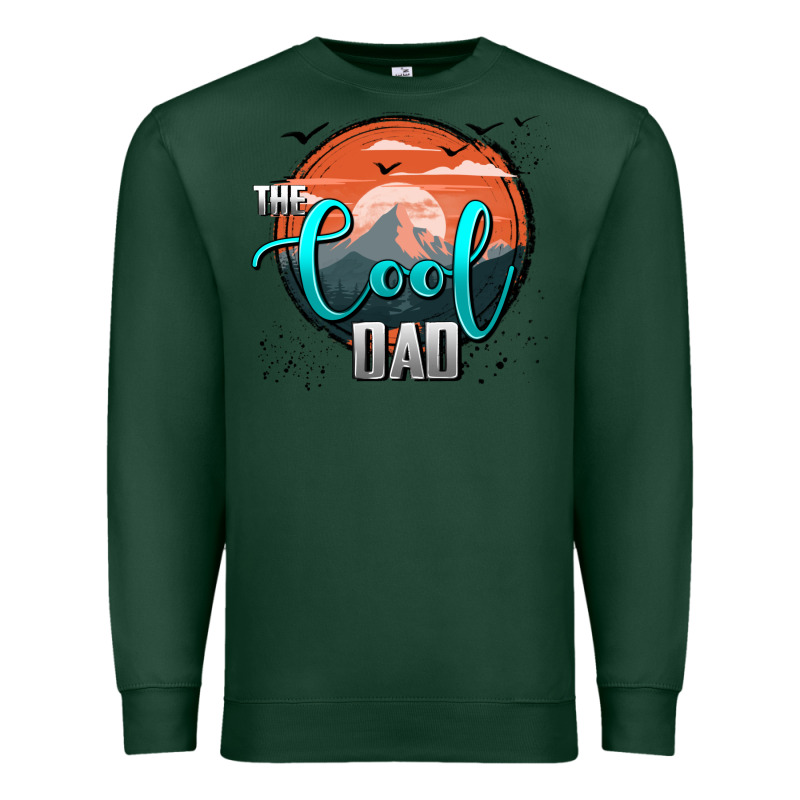 The Cool Dad Premium Sweatshirt by AdoDesignShop | Teevron