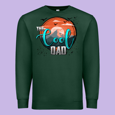 The Cool Dad Premium Sweatshirt Designed By Adodesignshop