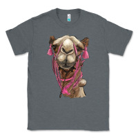 Charcoal Heather camel Classic Tee - BarkalooDesign