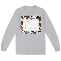 Moon Dust black and brown cowhide Long Sleeve Tee - RanaPortraitStore