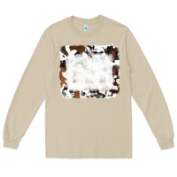 Mushroom black and brown cowhide Long Sleeve Tee - RanaPortraitStore