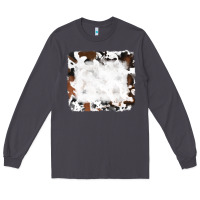Smoke black and brown cowhide Long Sleeve Tee - RanaPortraitStore