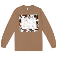 Toasted Coconut black and brown cowhide Long Sleeve Tee - RanaPortraitStore