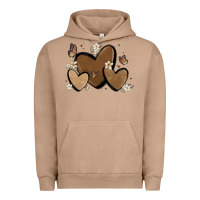 Pigment Burro melanin hearts Urban Hoodie - MaliasSmallBusiness