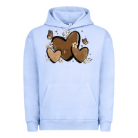Pigment Grape Ice melanin hearts Urban Hoodie - MaliasSmallBusiness