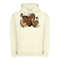 Pigment Pistachio melanin hearts Urban Hoodie - MaliasSmallBusiness