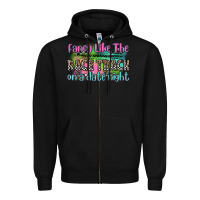 Black fancy like the race track on a date night Zipper Hoodie - Zillion Design Studio
