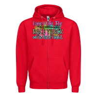 Red fancy like the race track on a date night Zipper Hoodie - Zillion Design Studio