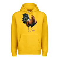 Lemon American Game Rooster Premium Hoodie - LillyAllenDesigns