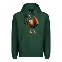 Sports Green American Game Rooster Premium Hoodie - LillyAllenDesigns