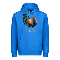 True Royal American Game Rooster Premium Hoodie - LillyAllenDesigns