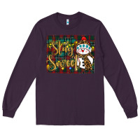 Plum christmas stay Long Sleeve Tee - RanaPortraitStore